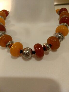 NWT Chaps Beaded Necklace.